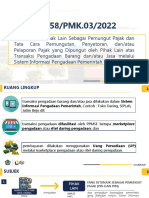 PMK 58 2022 Penunjukan Pihak Lain Sebagai Pemungut Pajak