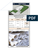 Calculos Sistema Pluvial CEDRAL