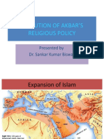 Evolution of Akbar's Religious Policy