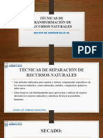 Clase 02 Técnicas de Separación de Recursos Naturales