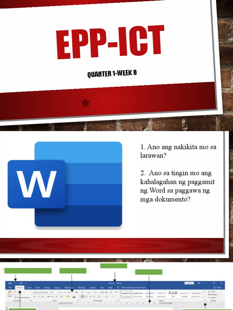 EPP-ICT Week 8 | PDF