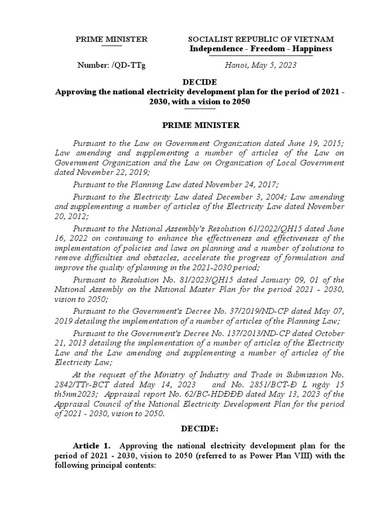 PDP8 | PDF | Renewable Energy | Wind Power