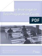 Private Investigator Private Investigator Test Preparation Guide