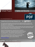 The Fulbright Program Safety and Security