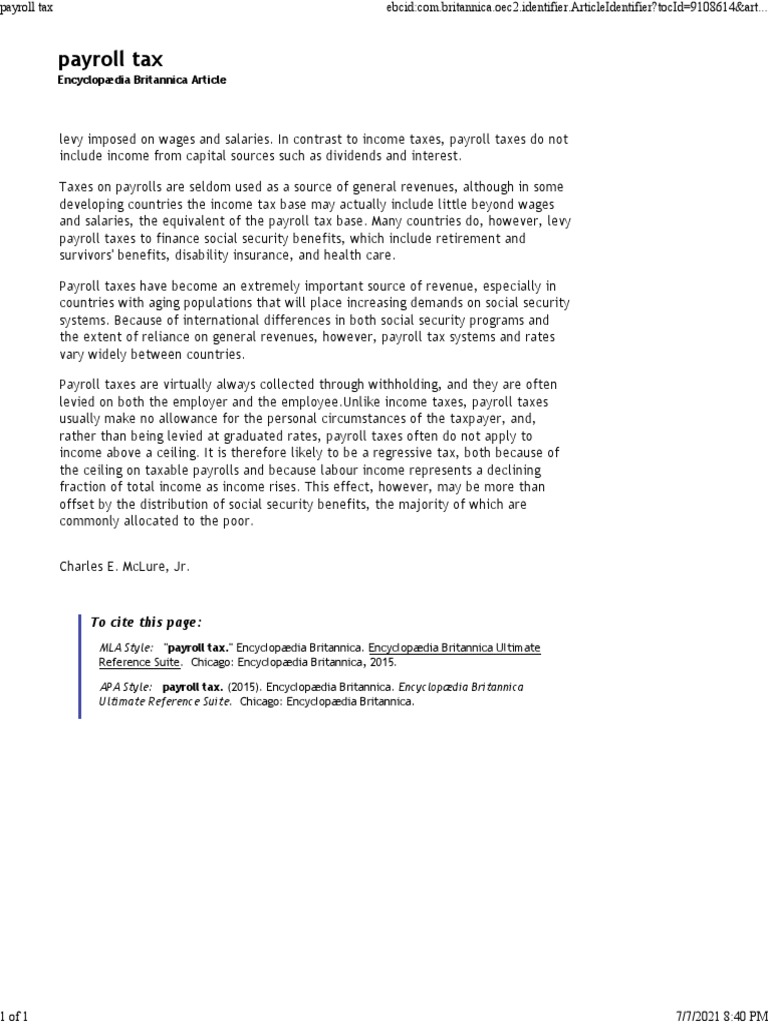 Payroll (Withholding Tax) | PDF | Payroll Tax | Taxes