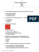 Soal PTS PKN KLS 2 SM 1