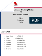 Module 12 Real Property Taxation
