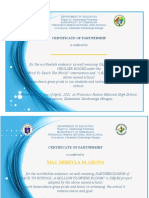 Certificate of Partnership