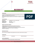 ACOQUAT 70 - Technical Data Sheet (TDS) ENG