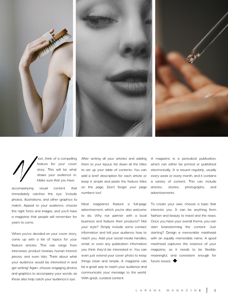 How to Create an Engaging Magazine | PDF | Page Layout | Magazines