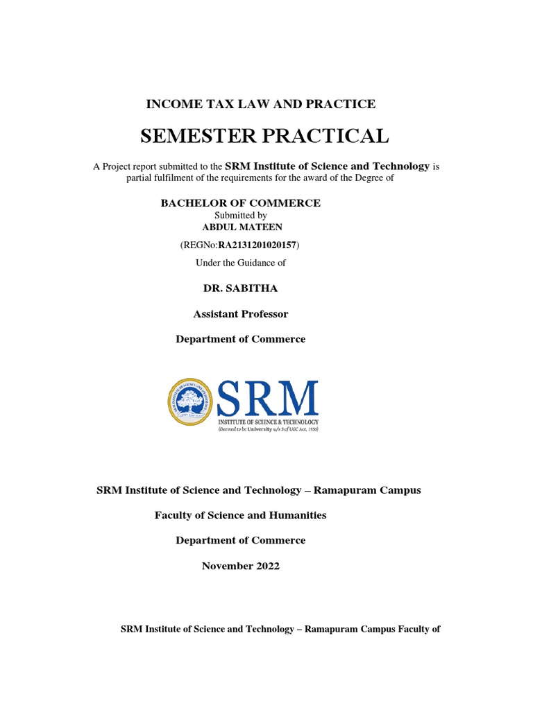 157 Income Tax Law and Practice | PDF | Academic Degree | Doctor Of ...