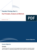 Transfer Pricing (Part 1) - TP Key Principles Analysis and Methods