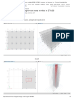 Combining _ Merging two or more models in ETABS - ETABS - Computers and Structures, Inc. - Technical Knowledge Base