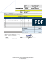 Quotation For The Purchase of Generators