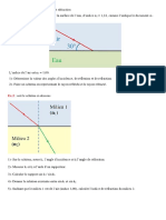 Exercices Refr Et Refl Corrigés