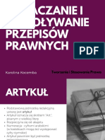 Oznaczanie I Powoływanie Przepisów