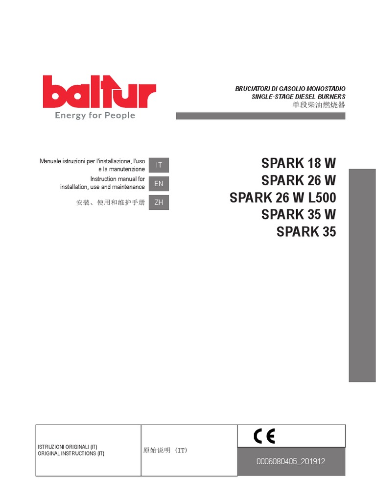 Spark 26 Manual .6080405 - 201912 | PDF