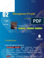 Modul 2 MK - Proses Manajemen Proyek