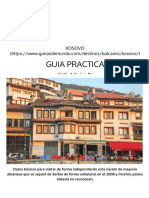 KOSOVO Guía Practica (2022)