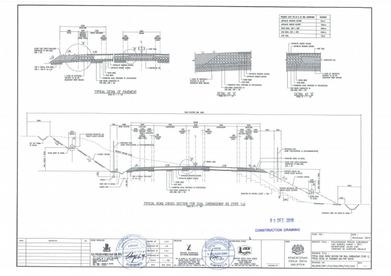 Pavement Section Wp1 | PDF