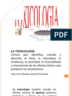 Toxicología