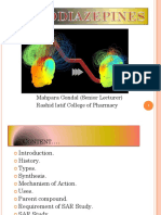 Benzodiazopines SAR