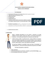 Proceso de Gestión de Formación Profesional Integral Formato Guía de Aprendizaje