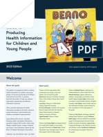Producing Health Information For Children and Young People - 2023 Update