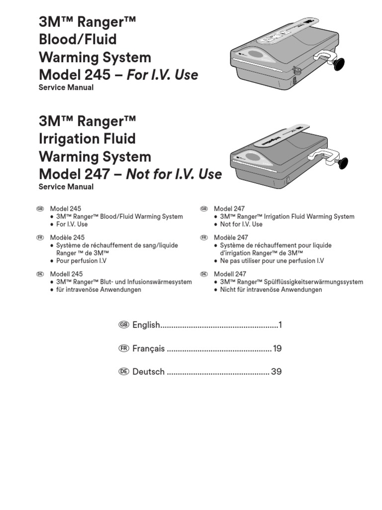 3M - Ranger 245 - Service Manual | PDF