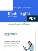 2011 Google IPSOS Report The Mobile Movement