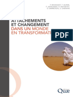 Attachements Et Changement Dans Un Monde en Transformation Ed1 v1