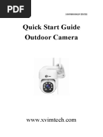 XVIM N2230 Outdoor Camera Manual