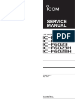 ICOM IC-F6021 F6022 F6023 F6028 Service Manual