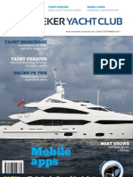 Sunseeker Yacht Club - Yacht Brokerage and Charter - September 2011 issue