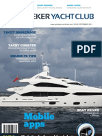 Sunseeker Yacht Club - Yacht Brokerage and Charter - September 2011 Issue