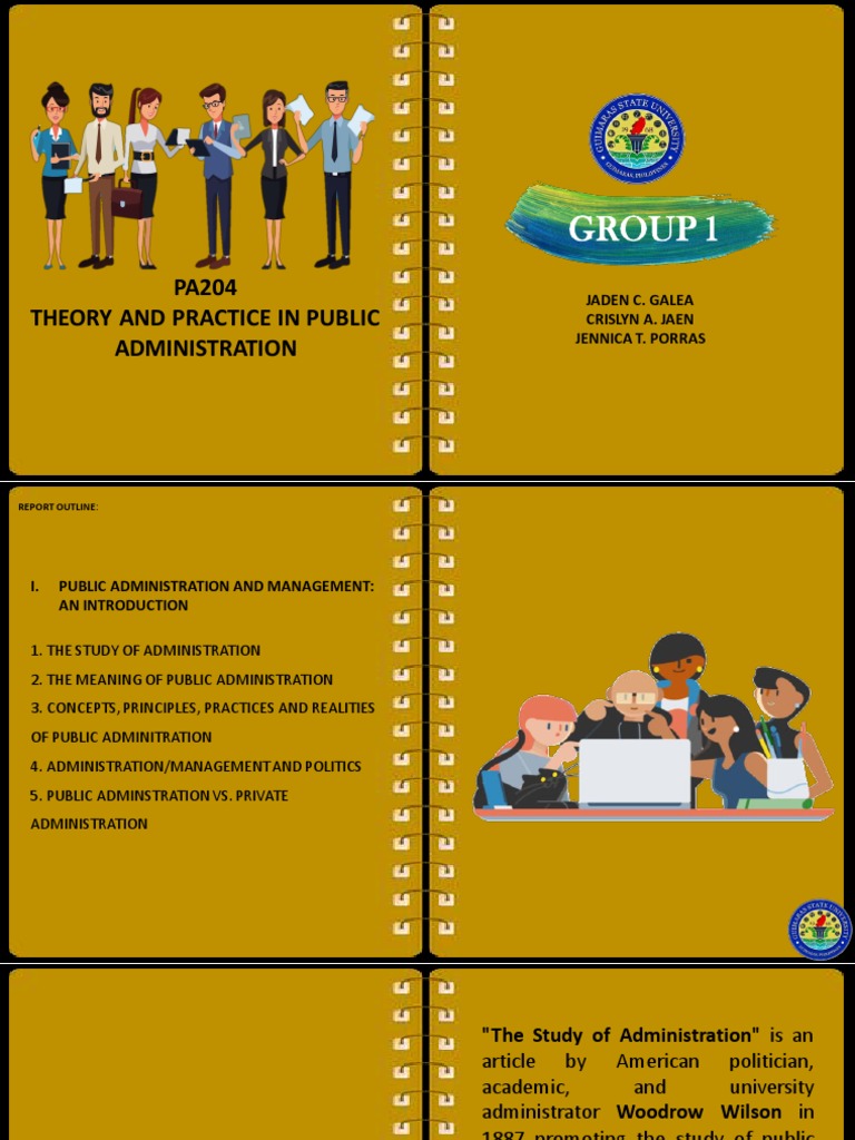 Theory and Practice in Public Administration | PDF | Public ...