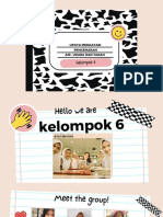 Black White Pink Cute Fun Illustration Notebook Group Project School Presentation