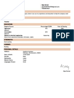 Resume Resume - Format6