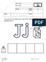 Lxy Pre Primary Kindergarten A English Worksheet Week 4 Term 2 Okk