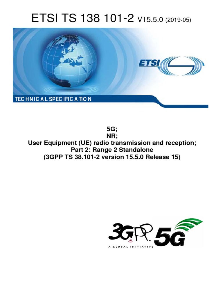38 1012 FR2 User Equipment (UE) Radio Transmission and Reception PDF Intellectual