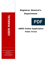 User Manual EBMD Online App For Website