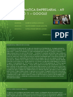 Informatica Empresarial - A9 - GRUPO 1 - Google