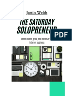 The Saturday Solopreneur Newsletter Vol 01 2022