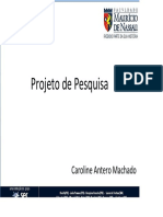 Aula 3 - Projeto de Pesquisa