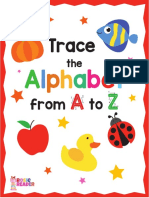 Trace The Alphabet PDF Rosiereader 1