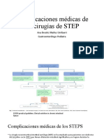 Complicaciones Médicas de Las Cirugías de STEP