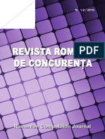 Revista Romana de Concurenta NR 1-2 2016