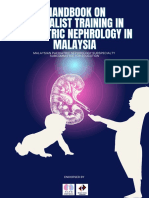 Handbook of Specialist Training in Paediatric Nephrology in Malaysia