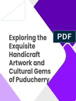 Exploring The Exquisite Handicraft Artwork and Cultural Gems of Puducherry