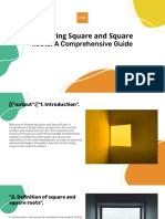 Mastering Square and Square Roots A Comprehensive Guide